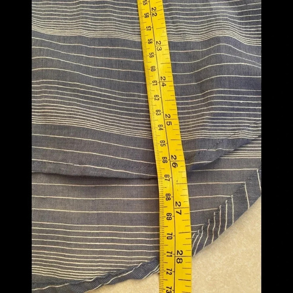 NWT GAP Boyfriend Fit Chambray Cotton Button Down Top Sz S - Picture 6 of 7